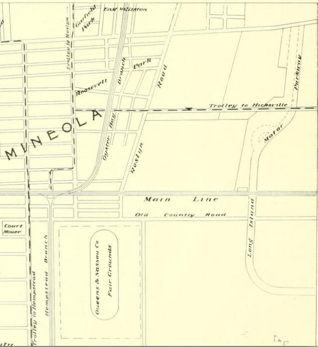Kleiner’s Korner: Mineola and the Motor Parkway, 1908