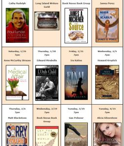 Hold the Date: Rescheduled Book Signing  on Friday, March 14, 2014 at Book Revue in Huntington
