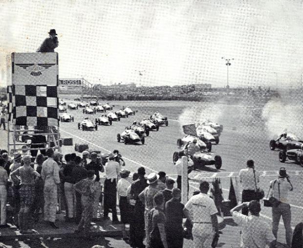 The 1960 Cornelius Vanderbilt Cup Race at Roosevelt Raceway, Westbury, NY
