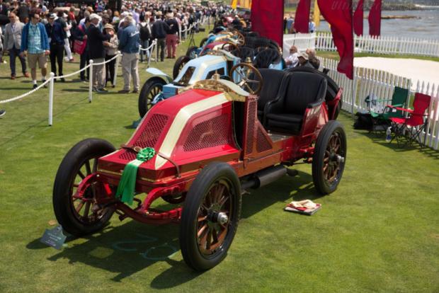 The Four Renault Vanderbilt Racers at the 2017 Pebble Beach Concours D’Elegance