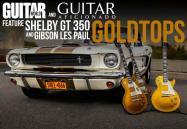 New Ad Campaign: American Custom- A Shelby Mustang GT350 and Gibson Les Paul Goldtops