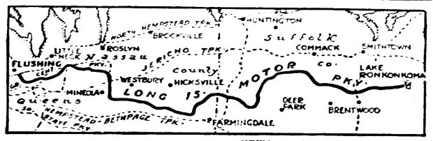 Kleiner’s Korner: “NY Daily News” Maps of the Motor Parkway (1929-1937)