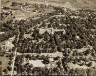 A 1924 aerial of the Garden City Hotel