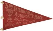 A 1906 Vanderbilt Cup Race Pennant Sold for a Record $10,625