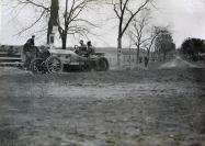 From the Luttgen Album: Driver Foxhall Keene Taking the Turn at Colyers Corner in Plainview