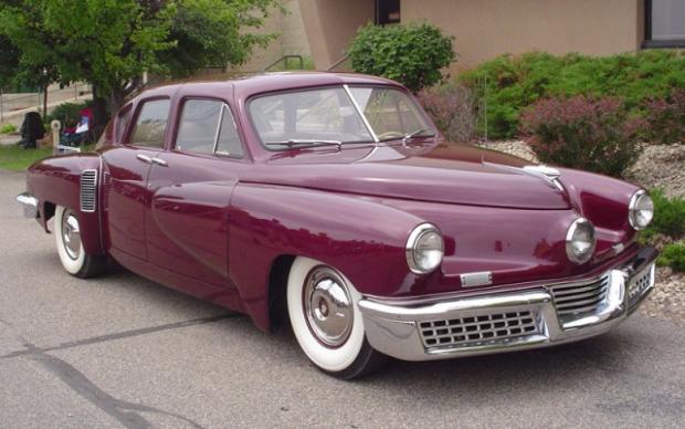 Profile Series: Tucker 1008- The Maroon Tucker at the Richard E. Driehaus Collection in Chicago