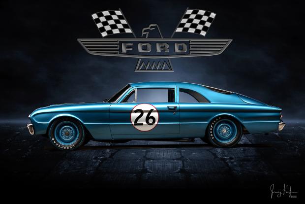 The fine art of Jerry Keefer: The 1962 Holman Moody Challenger III