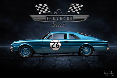 The fine art of Jerry Keefer: The 1962 Holman Moody Challenger III