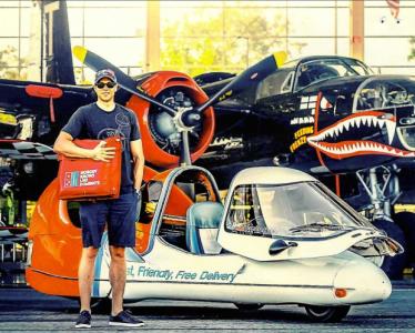 Video of the week: Cruising in the 1984 Tritan A2 #1 made for Domino’s Pizza