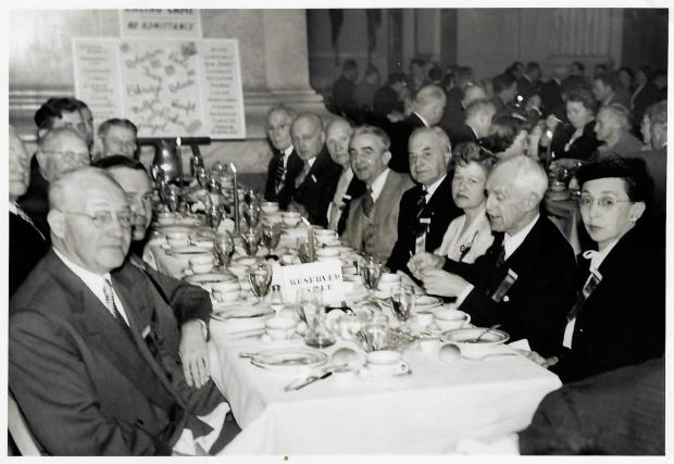 Mystery Friday Foto #42 Solved:&nbsp; 1949 AACA Racing Camp dinner featuring Vanderbilt Cup Race drivers