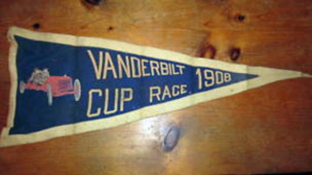 1908 Vanderbilt Cup Race Pennant Sells for $4,051 on Ebay