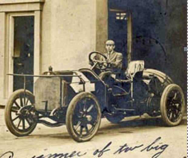 Exclusive: Glenn Ethridge in the Isotta Fraschini that Won the 1908 Briarcliff Trophy Stock Car Race