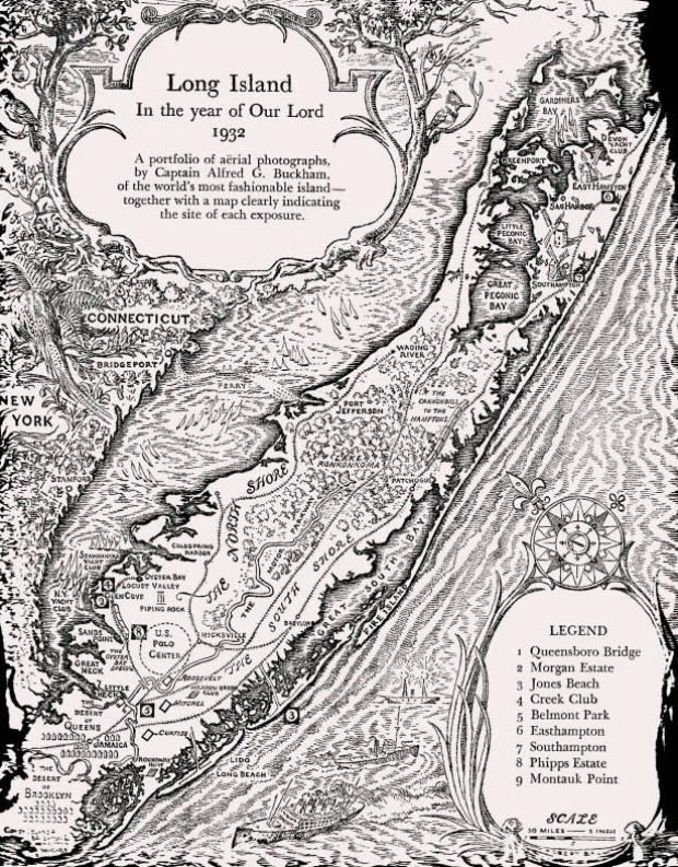 Long Island Motor Parkway Illustrated Maps (1906-1933)
