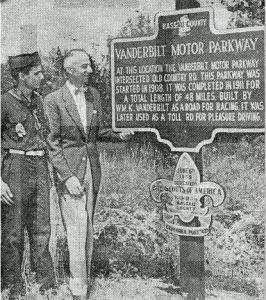 Mystery Foto #45 Solved:The Missing Long Island Motor Parkway Historical Marker on Old Country Road
