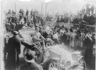 Mystery Foto #48 Solved: Duchess of Marlborough Leaving the 1905 Vanderbilt Cup Race Grandstand