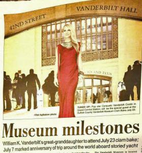 Vanderbilt Museum Clam Bake on July 23, 2016: Willie K’s Great-Great Granddaughter is Special Guest