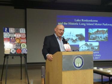 Great Turnout to the Presentation on Ronkonkoma and the Motor Parkway in Holbrook