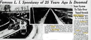 The Day Vanderbilt  and Moses Announced the Long Island Motor Parkway Was Closing