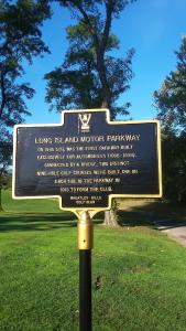 A New Motor Parkway Historic Marker Installed at the Wheatley Hills Golf Club in East Williston