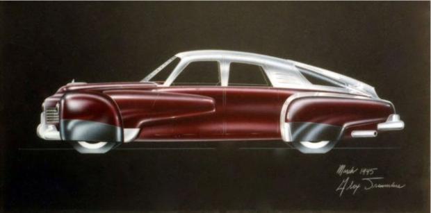 HemmingsDaily: Auto renderings exhibit to focus on early Tucker designs