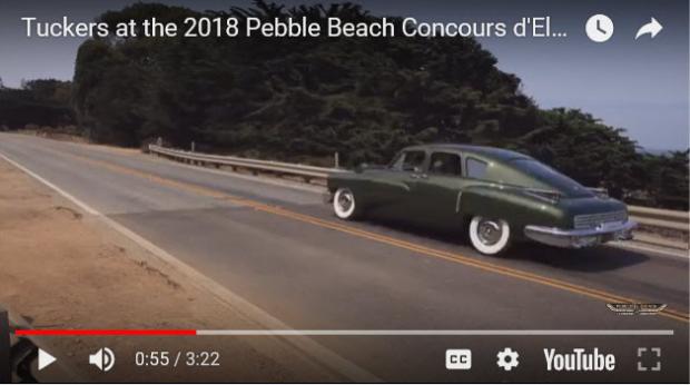 Video: Tuckers at the 2018 Pebble Beach Concours d’Elegance