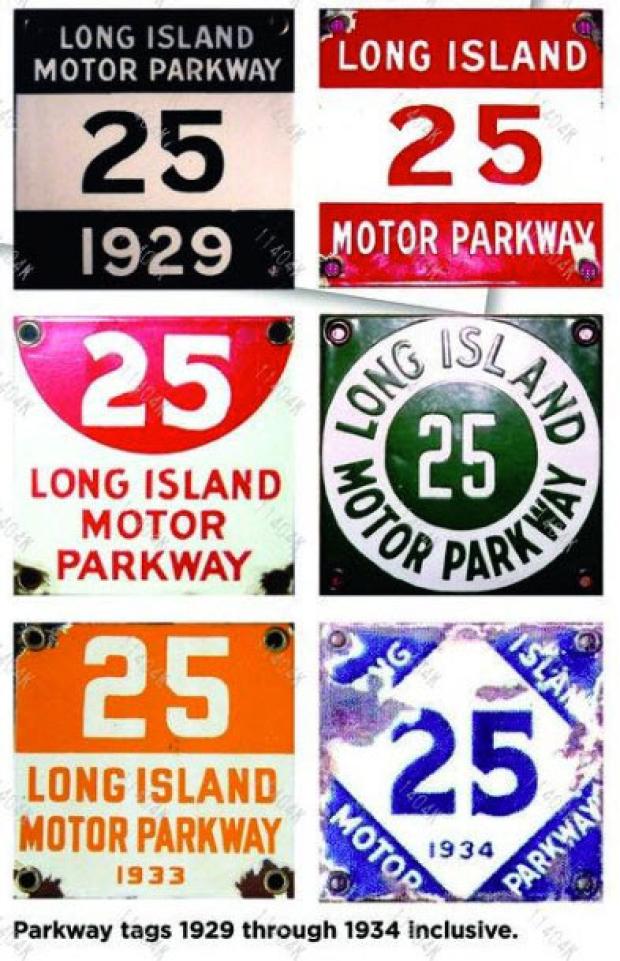 Plates Magazine: Long Island Motor Parkway Plates