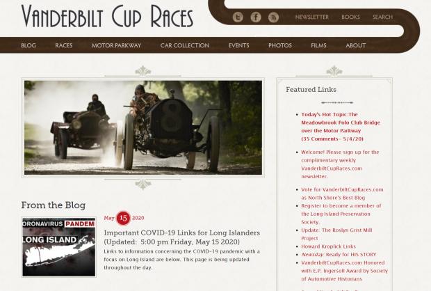 The New Features of VanderbiltCupRaces.com