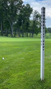 The Mystery of the North Hills Country Club “Vanderbilt Pkwy” Road Sign