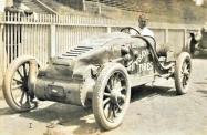 Mystery Foto #28 Solved: Barney Oldfield in the 1909 Christie Racer which established the 102.6 mph Indy lap record in 1916