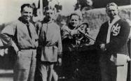Mystery Foto #36 Solved: Four Speed Merchants- Robertson, Christie, Strang and Oldfield at Atlanta Speedway in 1909