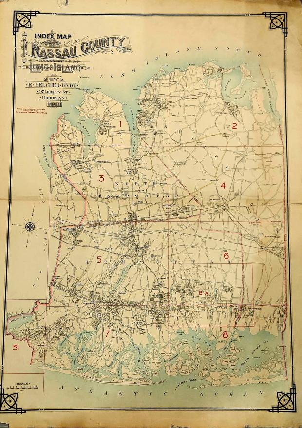 Greg O’s Garage: A 1906 Nassau County Map