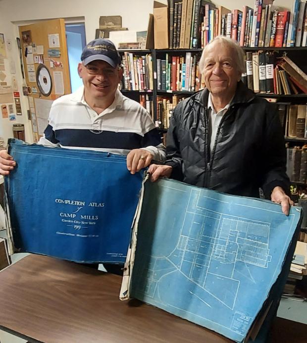 Greg O’s Garage: Newly Discovered 1919 Blueprints of Camp Mills in Garden City