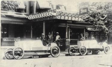 Mystery Friday Foto #8 Solved: Two Porter-Knight racers preparing for the 1915 Indy 500 Race in Port Jefferson