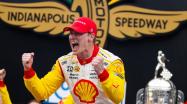 Twelve years after saluting the Alco Black Beast, Josef Newgarden wins his second consecutive 2023 Indy 500 Race-Congrats!