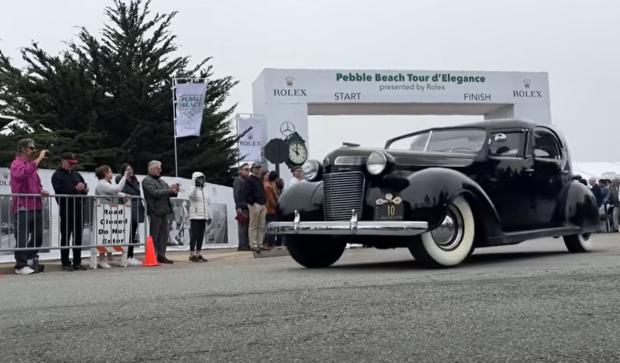 Videos: The 1937 Chrysler’s Chrysler on the 2024 Pebble Beach Tour d’Elegance