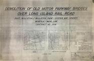 Greg O’s Garage: Plans and aerials that document the removal of the Motor Parkway railroad bridges in Nassau County