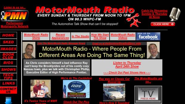 Favorite Website: MotorMouth Radio