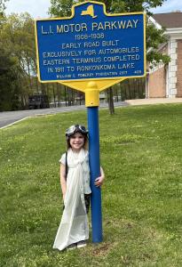 Photo of the Week: Celebrating the Motor Parkway for the William G. Pomeroy Foundation’s National Historic Marker Weekend Challenge