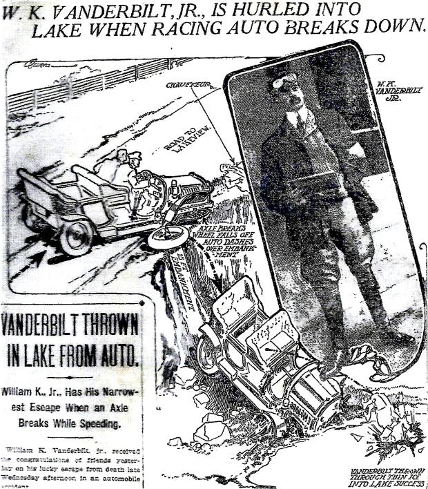 Kleiner’s Korner: Three Accidents Involving Motor Parkway Celebrities