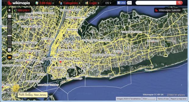 Favorite Website: WikiMapia