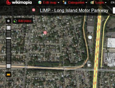 Aerial View of the LIMP: Follow the yellow-lined path