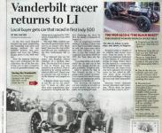 The Restored Alco-6 Racer Returning to Long Island!
