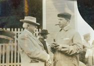 Mystery Foto #2 Solved: Edwin Ross (E.R.) Thomas and  Charles Andrew (C.A.) Coey at Krug’s Hotel