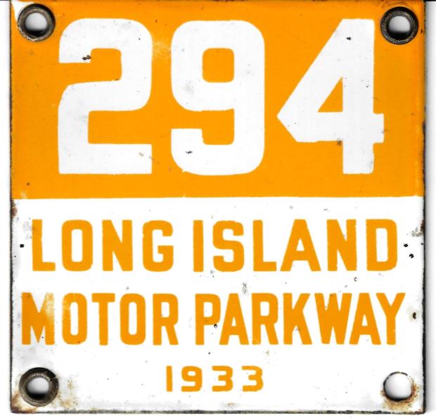 A Lodge Keeper’s 1933 Motor Parkway Plate