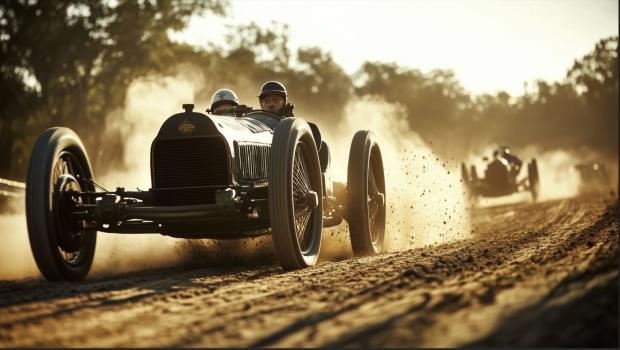 How does Artificial Intelligence view the Vanderbilt Cup Races?