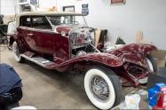 Restoration Update #2: 1930 Duesenberg J Murphy Convertible Sedan Berline #2448 J-399 (1/17/2025)