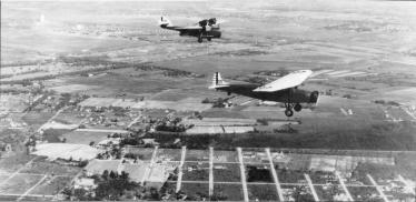 Mystery Foto #8 Solved: A 1935 East Meadow Flyover by the United States Army Air Corps