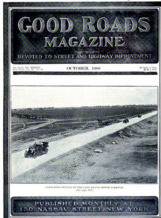 Kleiner’s Korner: “Good Roads Magazine” - Motor Parkway Construction Details
