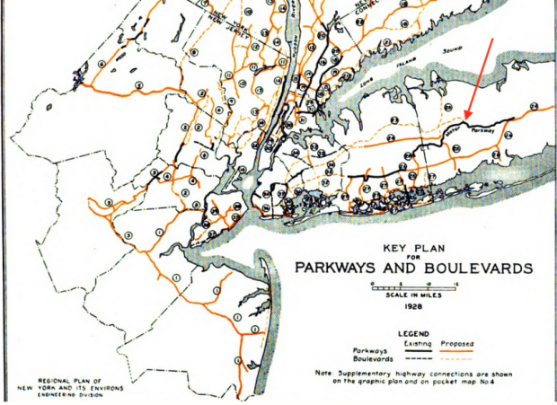 Kleiner’s Korner: The Motor Parkway in the 1929 Graphic Regional Plan of NY and its Environs