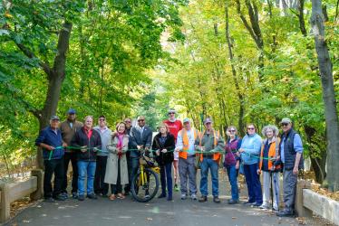 Good news and bad news: The Brooklyn-Queens Greenway section of the Motor Parkway